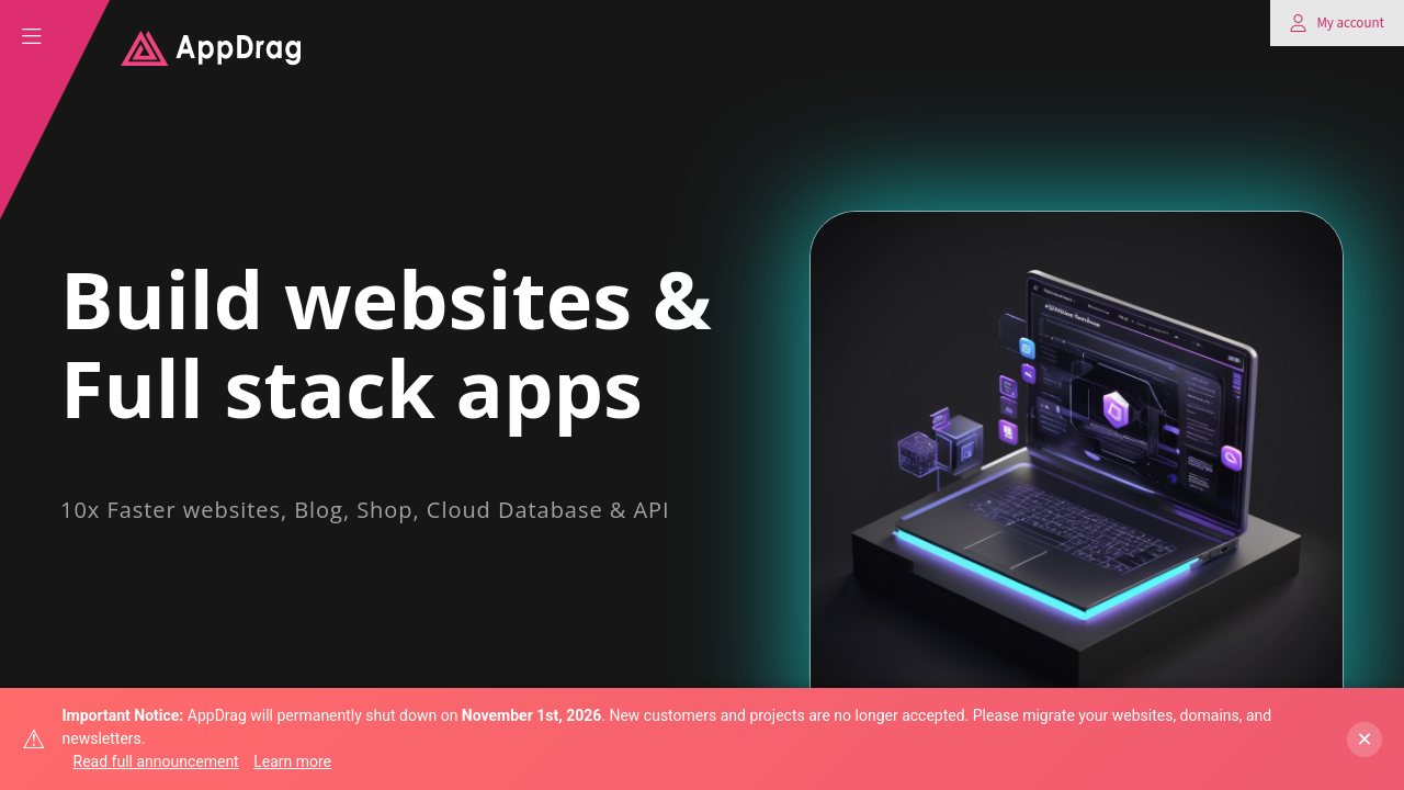 Cloud Backend API | Create and run serverless backend | AppDrag